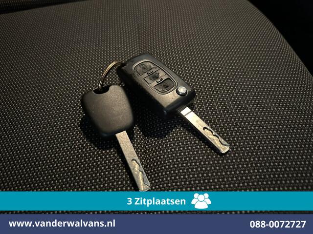 Peugeot PARTNER 1.6 BlueHDi L1H1 Euro6 Airco | 3-Zits | Navigatie | Apple Carplay | Cruisecontrol Parkeersensoren, zijdeur, bijrijdersbank