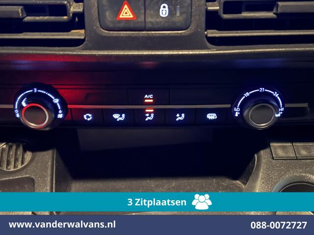 Peugeot PARTNER 1.5 BlueHDI 102pk L2H1 Euro6 Airco | 3-Zits | Apple Carplay | Camera | Cruisecontrol | Trekhaak Android Auto, Parkeersensoren, Bijrijdersbank