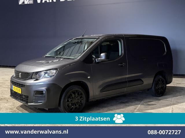 Peugeot PARTNER 1.5 BlueHDI 102pk L2H1 Euro6 Airco | 3-Zits | Apple Carplay | Camera | Cruisecontrol | Trekhaak Android Auto, Parkeersensoren, Bijrijdersbank