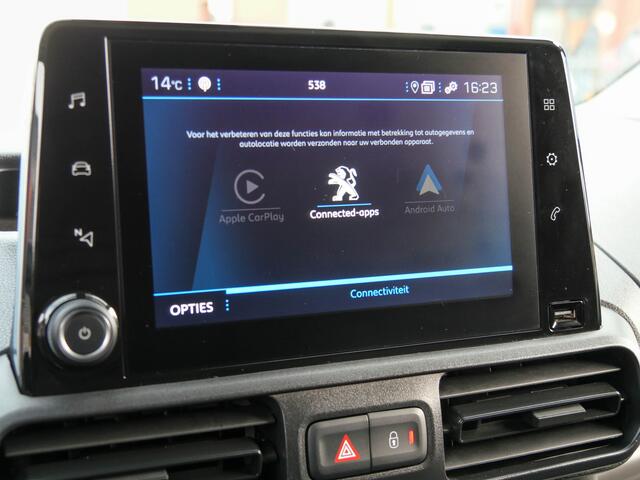 Peugeot PARTNER 1.5 130PK BlueHDI Automaat Premium | CAMERA | CARPLAY | CRUISE CONTROL |