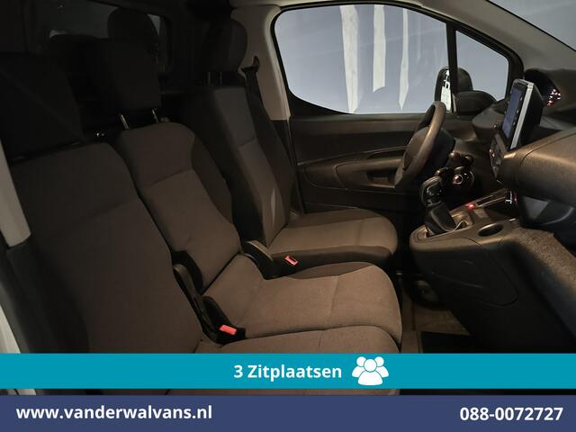 Peugeot PARTNER 1.5 BlueHDI 102pk L1H1 Euro6 Airco | 3-Zits | Apple Carplay | Trekhaak | Cruisecontrol Android Auto, Parkeersensoren, Bijrijdersbank