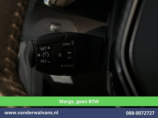 Peugeot PARTNER 1.5 BlueHDI **Marge, Geen BTW** 131pk Automaat Benzine L1H1 Euro6 Airco | 3-Zits | Camera | Navigatie | Apple Carplay Cruisecontrol, Android Auto, Parkeersensoren, Bijrijdersbank