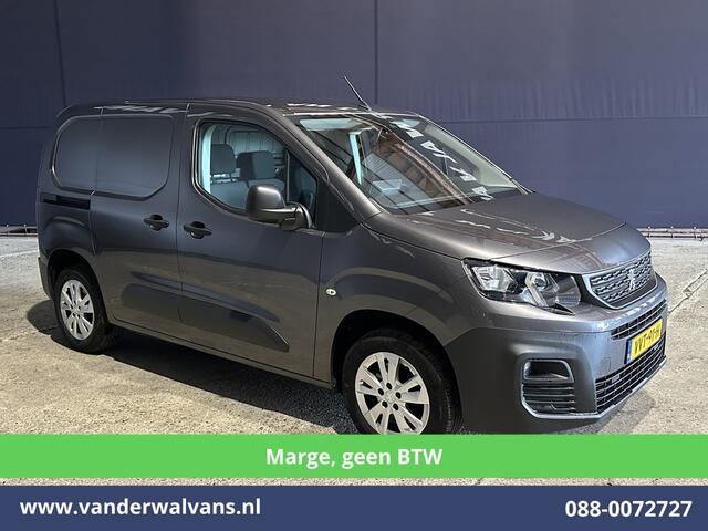 Peugeot PARTNER 1.5 BlueHDI **Marge, Geen BTW** 131pk Automaat Benzine L1H1 Euro6 Airco | 3-Zits | Camera | Navigatie | Apple Carplay Cruisecontrol, Android Auto, Parkeersensoren, Bijrijdersbank