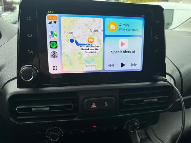 Peugeot PARTNER e-Partner 136 L2 50 kWh Apple Carplay Trekhaak Org. Nederlands
