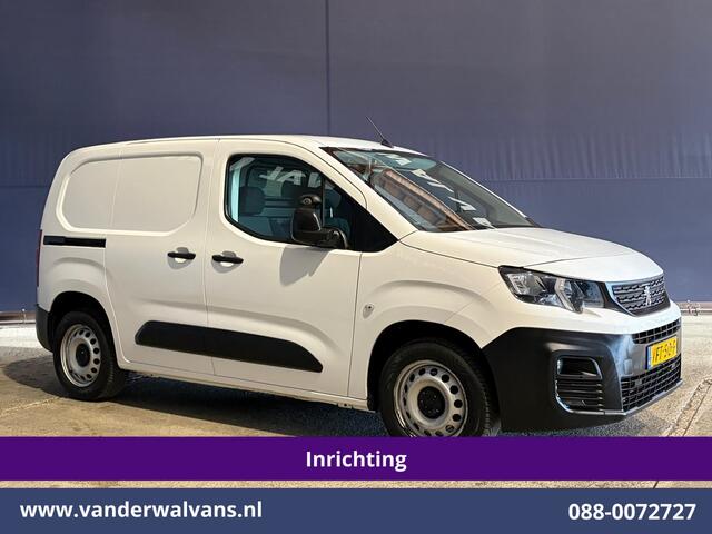 Peugeot PARTNER 1.5 BlueHDI 102pk L1H1 inrichting Omvormer Euro6 Airco | Trekhaak | Apple Carplay | Cruisecontrol Android auto, Dakdragers, parkeersensoren,