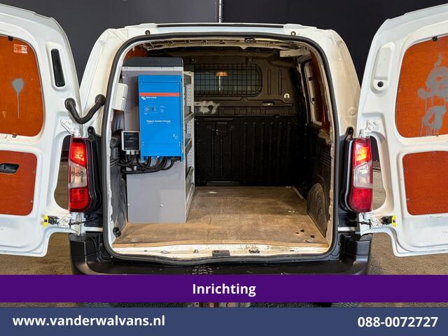 Peugeot PARTNER 1.5 BlueHDI 102pk L1H1 inrichting Omvormer Euro6 Airco | Trekhaak | Apple Carplay | Cruisecontrol Android auto, Dakdragers, parkeersensoren,