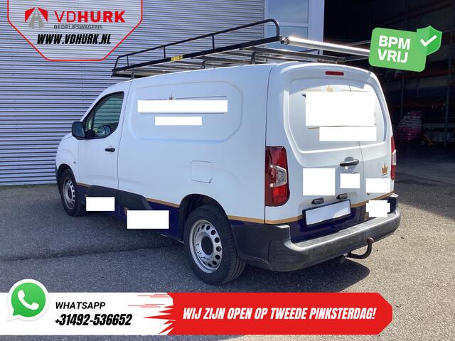 Peugeot PARTNER 1.5 HDI 130 pk Aut. L2 NL Auto/ 3Pers./ Carplay/ Airco/ Navi/ Imperiaal/ Cruise/ PDC/ DAB/ Trekhaak