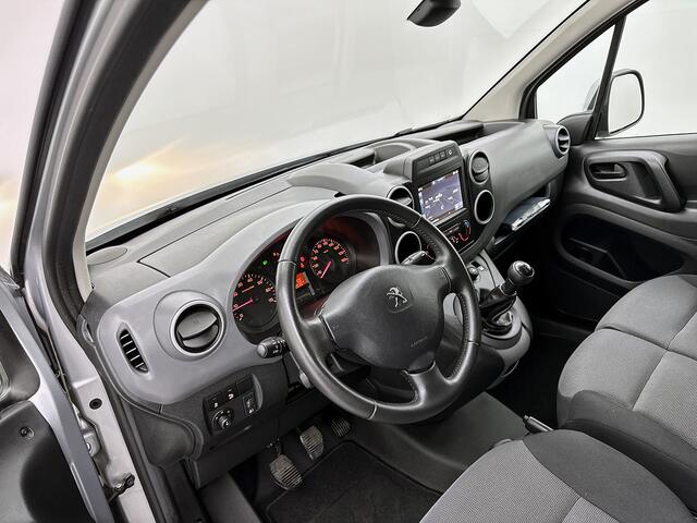 Peugeot PARTNER 120 1.6 BlueHDi 75 L1 Premium Pack Navigatie Cruise control Euro 6 Parkeersensoren