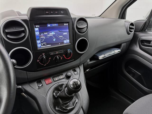 Peugeot PARTNER 120 1.6 BlueHDi 75 L1 Premium Pack Navigatie Cruise control Euro 6 Parkeersensoren