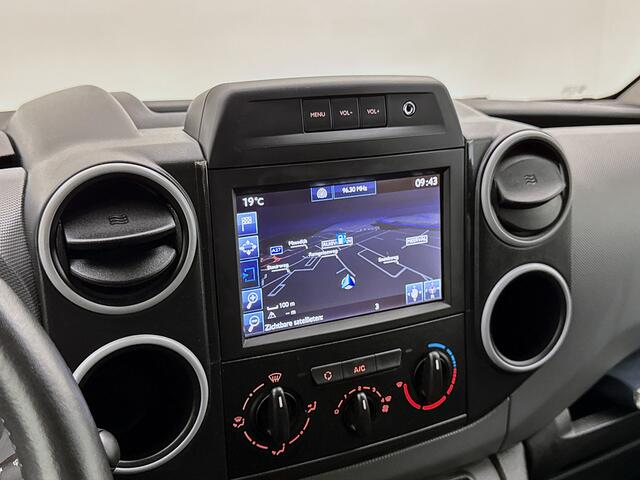 Peugeot PARTNER 120 1.6 BlueHDi 75 L1 Premium Pack Navigatie Cruise control Euro 6 Parkeersensoren