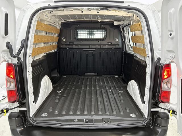 Peugeot PARTNER 1.2 Benzine 111PK Euro6 Premium / Airco / Navigatie / Cruise-ctr. / Schuifdeur + Raam / Radio multimedia / Apk nieuw