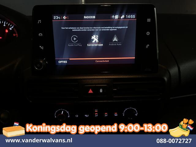Peugeot PARTNER 1.5 BlueHDI 102pk L1H1 Inrichting Euro6 Airco | Camera | Navigatie | Apple Carplay | Cruisecontrol Android Auto, Trekhaak, Parkeersensoren