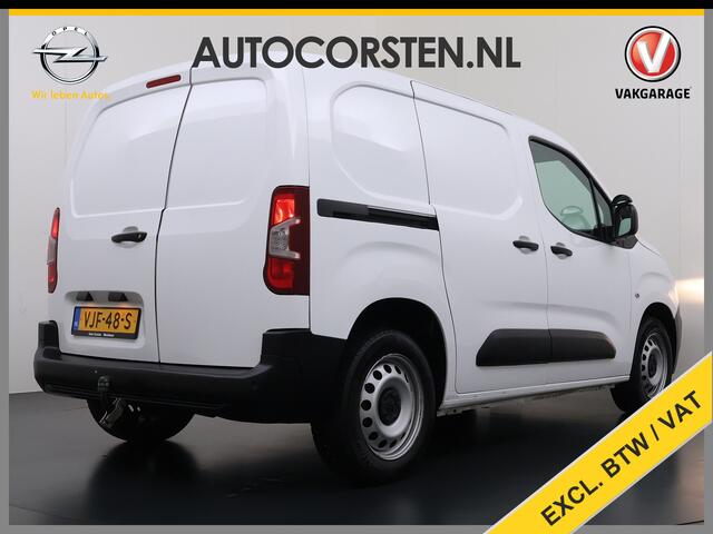 Peugeot PARTNER 1.5 HDI 102PK Trekhaak Apple Carplay Android Auto Euro 6 Navi* Airco Cruise Control Premium Schuifdeur Betonplex Vloer Bott-Inbouwkast Tussenwand 1e Eigenaar 1.000 Trekgewicht Origineel Nederlandse Auto