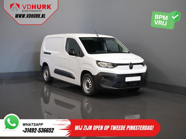 Peugeot PARTNER (Citroen Berlingo) 1.5 HDi 100 pk L2 Carplay/ Stoelverw./ 3Pers./ Virtual Cockpit/ Climate/ Keyless/ Navi/ Camera/ Cruise/ PDC