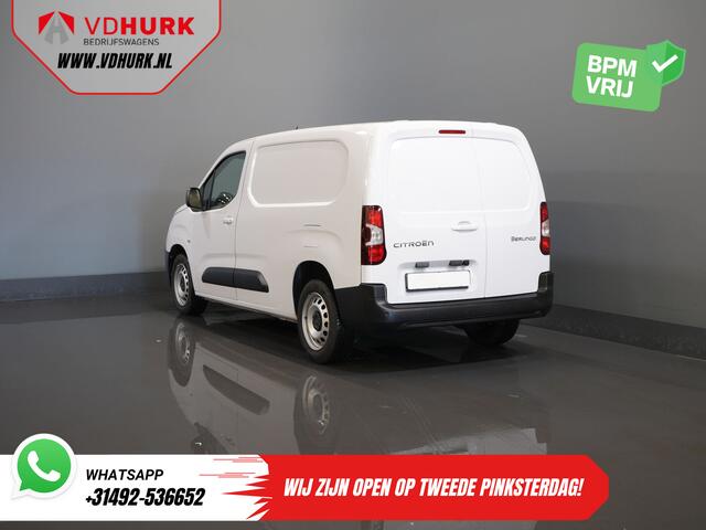 Peugeot PARTNER (Citroen Berlingo) 1.5 HDi 100 pk L2 Carplay/ Stoelverw./ 3Pers./ Virtual Cockpit/ Climate/ Keyless/ Navi/ Camera/ Cruise/ PDC