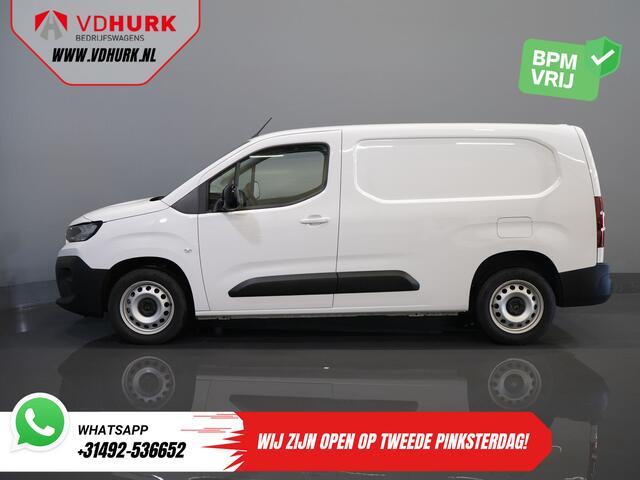 Peugeot PARTNER (Citroen Berlingo) 1.5 HDi 100 pk L2 Carplay/ Stoelverw./ 3Pers./ Virtual Cockpit/ Climate/ Keyless/ Navi/ Camera/ Cruise/ PDC