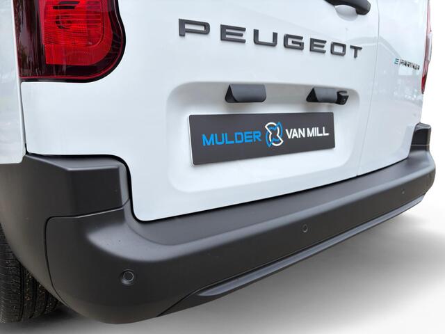 Peugeot PARTNER e-Partner L2 50 kWh 136pk | 8 jaar garantie | 0% financial lease | 2-zits | Houten afwerking laadruimte | Verwarmbare stoelen | ECO LED koplampen | Multimedia | Draadloze Apple Carplay en Android Auto | Achteruitrijcamera | Parkeersensoren voor en achter 