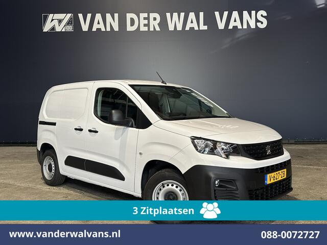 Peugeot PARTNER 1.6 BlueHDI L1H1 Euro6 Airco | 3-Zits | Camera | Apple Carplay | Cruisecontrol Android Auto, Parkeersensoren, Bijrijdersbank