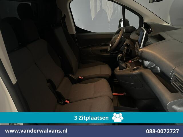 Peugeot PARTNER 1.6 BlueHDI L1H1 Euro6 Airco | 3-Zits | Camera | Apple Carplay | Cruisecontrol Android Auto, Parkeersensoren, Bijrijdersbank