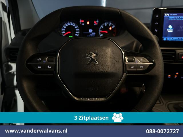 Peugeot PARTNER 1.6 BlueHDI L1H1 Euro6 Airco | 3-Zits | Camera | Apple Carplay | Cruisecontrol Android Auto, Parkeersensoren, Bijrijdersbank