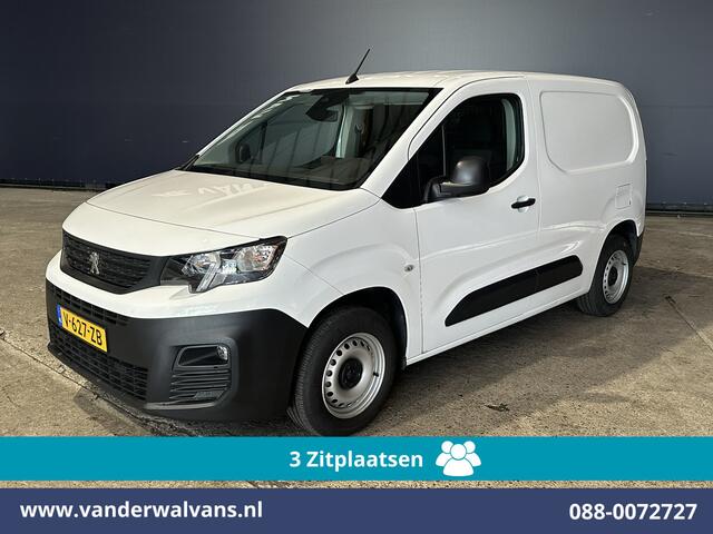 Peugeot PARTNER 1.6 BlueHDI L1H1 Euro6 Airco | 3-Zits | Camera | Apple Carplay | Cruisecontrol Android Auto, Parkeersensoren, Bijrijdersbank