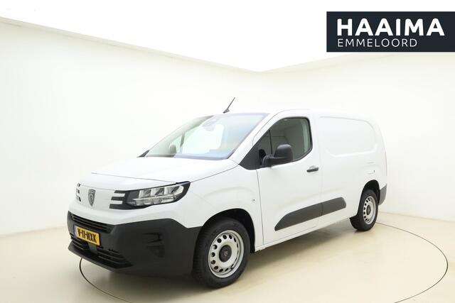 Peugeot PARTNER 1.5 BlueHDI 100pk Asphalt Long L2 | Laadvloer + Binnenbetimmering l Achteruitrij camera l DAB+ l Apple Carplay & Android Auto l Cruise Control l Airconditioning l Armsteun Voor