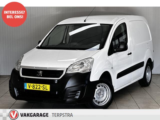 Peugeot PARTNER 120 1.6 BlueHDi 100 L1 Premium S&S/ Trekhaak/ Zij-Schuifdeur Rechts/ Airco/ Cruise/ Bluetooth/ Elek. pakket/ Radio-CD/ Armsteun.
