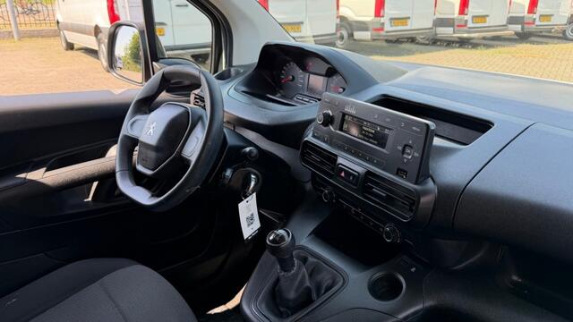 Peugeot PARTNER 1.5 BLEUHDI 56KW 76PK EURO 6 AIRCO/ CRUISE CONTROL/ TREKHAAK/ SCHUIFDEUR/ 100% DEALERONDERHOUDEN