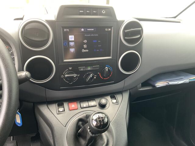 Peugeot PARTNER 120 1.6 BlueHDi 100 L1 Premium Pack S&S Airco Cruise 3 Zits Trekhaak 1250 kg Alu Velg Euro 6 Export