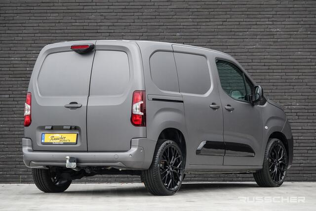 Peugeot PARTNER 1.5 BlueHDi 130Pk Aut. | L1 | Stoel-Bank | Matgrijze wrap | 2xSchuifdeur | Achteruitrijcamera | Trekhaak | 19''