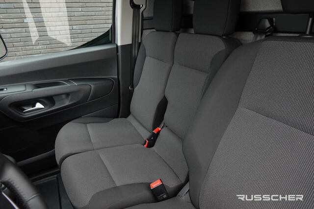 Peugeot PARTNER 1.5 BlueHDi 130Pk Aut. | L1 | Stoel-Bank | Matgrijze wrap | 2xSchuifdeur | Achteruitrijcamera | Trekhaak | 19''