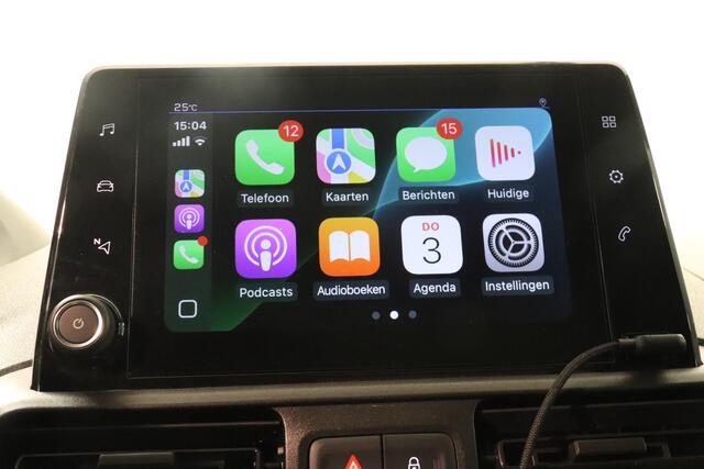 Peugeot PARTNER 1.5 BlueHDI Premium | Airco | Cruise control | Parkeersensoren | ApplCarplay AndroidAuto navigatie |