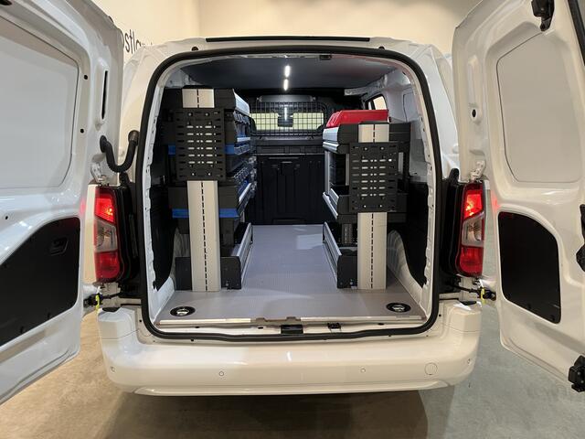 Peugeot PARTNER 1.5 BlueHDI 130 PK L2 Automaat Servicebus / Sortimo Inrichting / Schuifdeur L + R / Euro 6 / Airco / Camera / Cruise Control / CarPlay / LMV / 94.500 KM !!