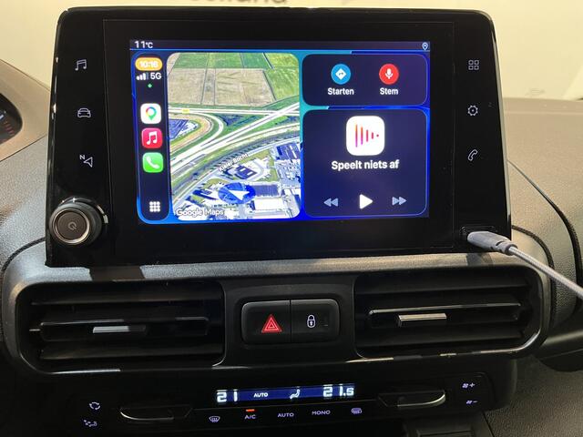 Peugeot PARTNER 1.5 BlueHDI 130 PK L2 Automaat Servicebus / Sortimo Inrichting / Schuifdeur L + R / Euro 6 / Airco / Camera / Cruise Control / CarPlay / LMV / 94.500 KM !!