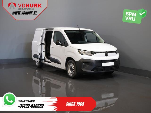 Peugeot PARTNER (Citroen Berlingo) 1.5 HDi 100 pk L2 Carplay/ Stoelverw./ 3Pers./ Virtual Cockpit/ Climate/ Keyless/ Navi/ Camera/ Cruise/ PDC