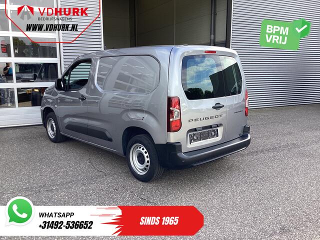 Peugeot PARTNER 1.5 HDI 100 pk Dealer Onderhouden/ 3Pers./ Carplay/ Cruise/ Airco/ Camera/ PDC