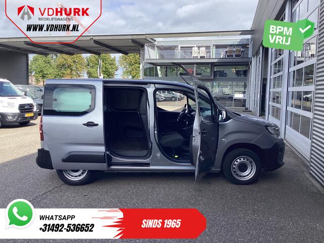 Peugeot PARTNER 1.5 HDI 100 pk Dealer Onderhouden/ 3Pers./ Carplay/ Cruise/ Airco/ Camera/ PDC
