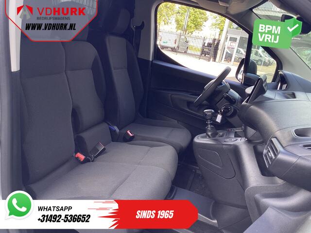 Peugeot PARTNER 1.5 HDI 100 pk Dealer Onderhouden/ 3Pers./ Carplay/ Cruise/ Airco/ Camera/ PDC