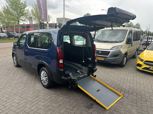 Peugeot Rifter XL 1.2 Puretech L2/LANG - Rolstoelauto 5+1 - Luxe Uitvoering - (Nieuwe Motor Factuur aanwezig / 1 jaar Garantie)
