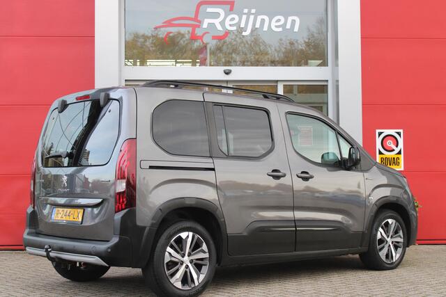 Peugeot Rifter 1.2 130PK AUTOMAAT GT-LINE | PANORAMA DAK INCL. BAGAGE DEK | TREKHAAK | NAVIGATIE | APPLE CARPLAY/ANDROID AUTO | PARKEERSENSOREN ACHTER | LICHTMETALEN VELGEN | CLIMATE CONTROL | CRUISE CONTROL | DAB+ RADIO |
