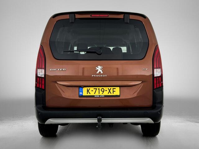 Peugeot Rifter Long 1.2 131PK Automaat GT 7pers. * Distributie vv.bij 95Dkm * / Trekhaak / Airco-ecc. / Pdc+Camera / Navigatie / 2xSchuifdeur / Apk 03-2027