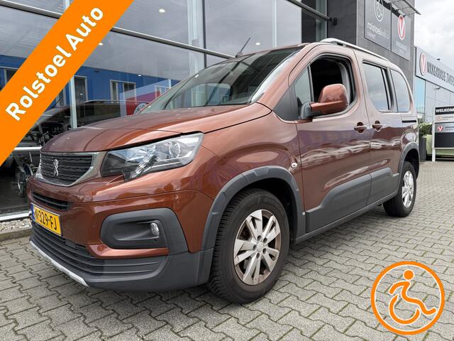 Peugeot Rifter 3+1 Rolstoelauto 1.2 Puretech Allure (Mooie ruime 3+1 Rolstoelauto met brede bodemverlaging!)