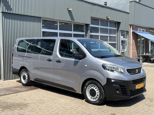 Peugeot Traveller 1.5 BlueHDi 120pk Airco Cruise controle Navigatiesysteem 8-Persoons Parkeerhulp achter Apple carplay 1e eigenaar Euro 6 Bpm en Btw vrij Personenbus Kombi Combi Tourer Passenger Taxi Groepsvervoer