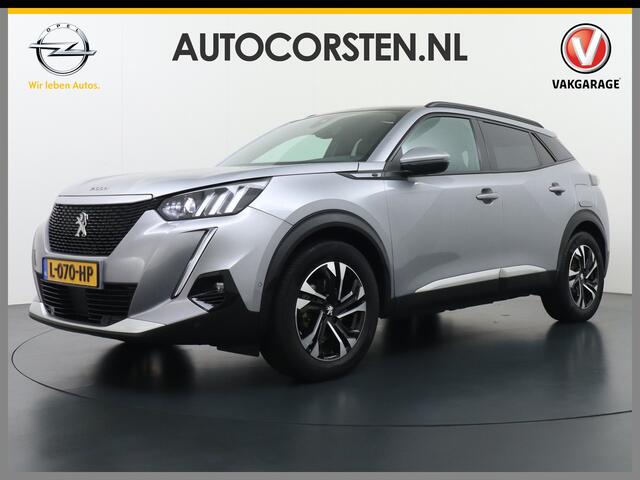 Peugeot e-2008 EV GT Line 50kWh Pano-dak SOH 95% Apple Carplay Android PDC-a+v 360°Camera Navi Ecc Cruise Control Pdc Lmv DAB Privacy Glas Keyless Led Bluetooth ¤ 45.000 nieuw!