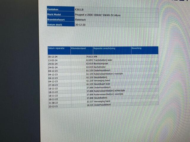 Peugeot e-2008 EV Allure 50 kWh - Digital Cockpit, Carplay, SOH 92%