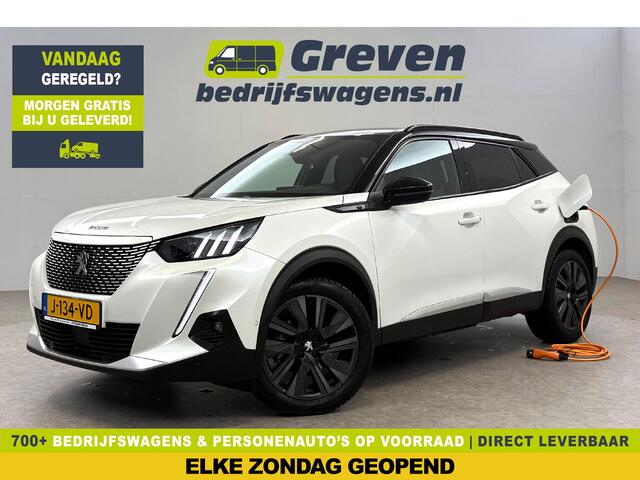 Peugeot e-2008 EV GT 50 kWh | SOH 90% | Snelladen | Sfeer | 360° | Virtual | Camera | Stoelverw. | Adap. Cruise | Keyless | Carplay | NAP