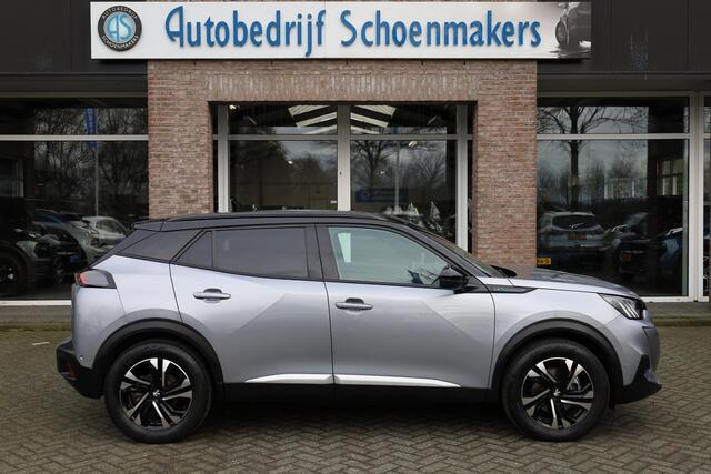 Peugeot e-2008 EV GT 50 kWh TREKHAAK-AFN PANO CARPLAY STOELVER. CRUISE 360-CAMERA HALF-LEER CRUISE CLIMA NAVI 2XPDC 17''LMV