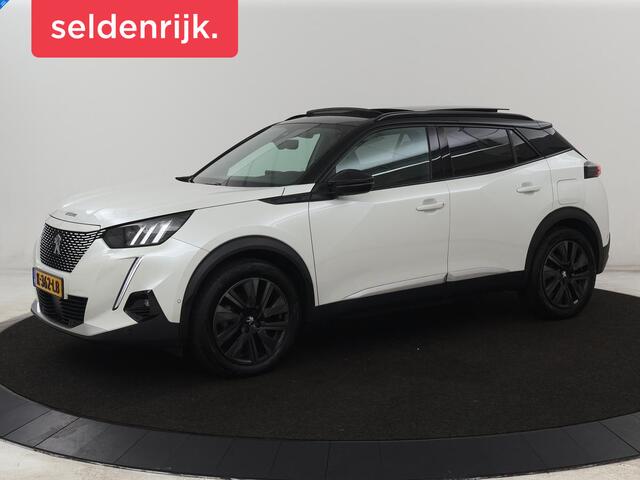 Peugeot e-2008 EV GT Pack 50 kWh | 3 Fase | Panoramadak | Stoelverwarming | Adaptive cruise | Leder | Carplay | Keyless | Camera | Full LED | Navigatie | Climate control | Dodehoek detectie