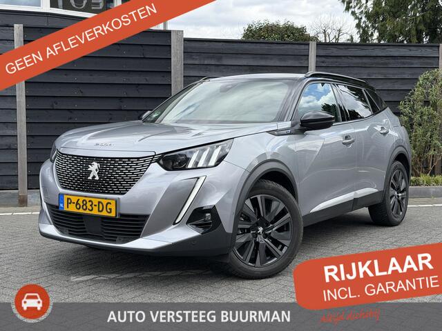 Peugeot e-2008 GT Pack 50 kWh 136PK Automaat Navigatie, Achteruitrijcamera, Keyless, Stoelverwarming, Adaptieve Cruise Control