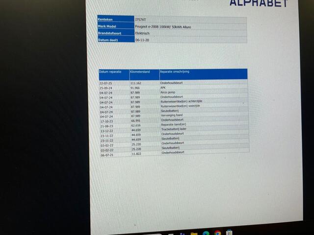 Peugeot e-2008 Allure 50 kWh - Digital Cockpit, Panorama, Carplay, Camera, Navi, Cruise, Stoelverw. SOH 87,8%